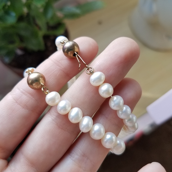 SOLD Vintage Genuine Pearl 3-pc Set - Picture 6 of 9